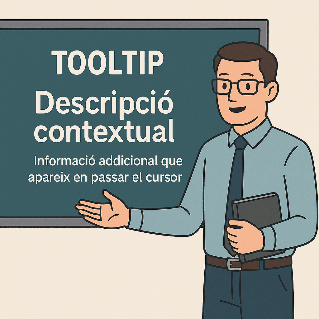 Tooltip - descripció