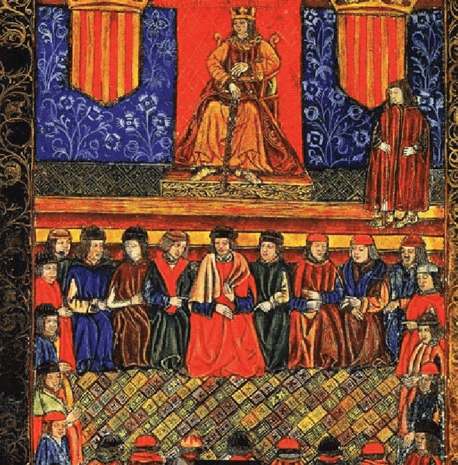 El rei corts Usatges i Constitucions de Catalunya I