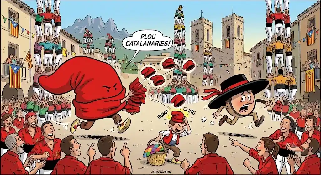 Plou de catalanaries