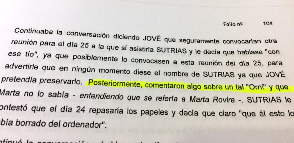Investigacio policial un tal Orni